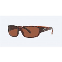 Costa Caballito Sunglasses Tortoise Copper Polarized Polycarbonate Lense