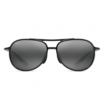 Maui Jim Alelele Bridge Sunglasses Black Frame Polarized Black Lens