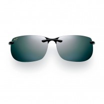 Maui Jim Banyans Sunglasses Black Frame Polarized Black Lens