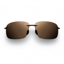 Maui Jim Breakwall Sunglasses Brown Frame Polarized Brown Lens
