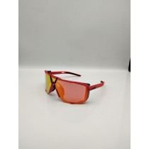 100% Eastcraft™ Sunglasses Red Frame HiPER Ruby Multilayer Mirror Lens
