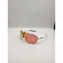 100% Westcraft™ Sunglasses White Frame HiPER Ruby Multilayer Mirror Lens