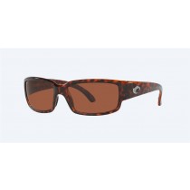 Costa Caballito Sunglasses Tortoise Frame Copper Polarized Lense