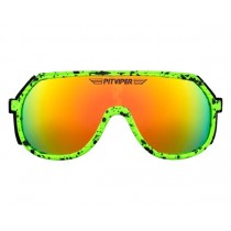 Pit Viper Boomslang Grand Prix Orange/Green Sunglasses