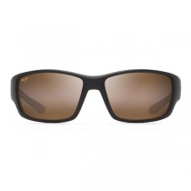 Maui Jim Local Kine Sunglasses Black Frame Polarized Brown Lens