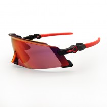 Oakley Kato Sunglasses OO9455 Black Red Frame Prizm Red Lens