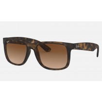 Ray Ban Justin Classic RB4165 Sunglasses + Tortoise Frame Brown Lens