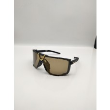 100% Eastcraft™ Sunglasses Black Frame HiPER Tan Multilayer Mirror Lens