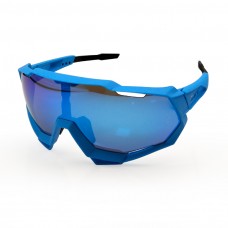 100% S1 Sport Cycling Sunglasses Blue Frame Sapphire Lens