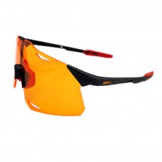100% S5 Cycling Sports Sunglasses Black Frame Polarized Orange Lens
