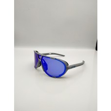 100% Westcraft™ Sunglasses Grey Frame HiPER Sapphire Multilayer Mirror Lens