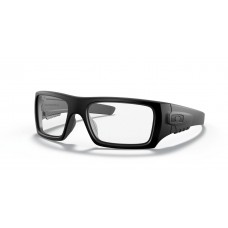 Oakley Det Cord™ Industrial - Safety Glass Sunglasses Matte Black Frame Clear Lense