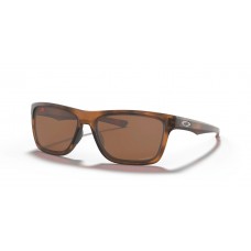 Oakley Holston Sunglasses Matte Brown Tortoise Frame Prizm Tungsten Lense
