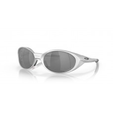 Oakley Eye Jacket™ Redux Sunglasses Silver Frame Prizm Black Polarized Lense
