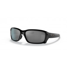 Oakley Straightlink™ Low Bridge Fit Sunglasses Polished Black Frame Prizm Black Polarized Lense