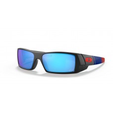 Oakley Buffalo Bills Gascan® Sunglasses Matte Black Frame Prizm Sapphire Lense