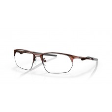 Oakley Wire Tap 2.0 Brushed Grenache Frame Eyeglasses