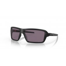 Oakley Cables Sunglasses Matte Black Frame Prizm Grey Lense