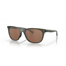 Oakley Leadline Sunglasses Olive Ink Frame Prizm Tungsten Polarized Lense