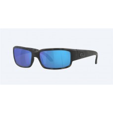 Costa Ocearch® Caballito Sunglasses Tiger Shark Ocearch Frame Blue Mirror Polarized Polycarbonate Lense