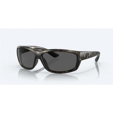 Costa Saltbreak Sunglasses Matte Black Frame Blue Polarized Glass Lense