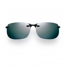 Maui Jim Banyans Sunglasses Black Frame Polarized Black Lens