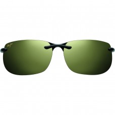 Maui Jim Banyans Sunglasses Black Frame Polarized Ollive Lens