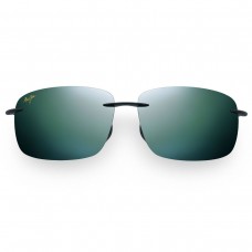 Maui Jim Breakwall Sunglasses Black Frame Polarized Gray Lens