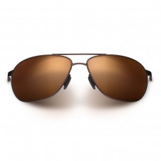 Maui Jim Castles Sunglasses Brown Frame Polarized Brown Lens
