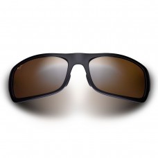 Maui Jim Haleakala Sunglasses Black Frame Polarized Brown Lens