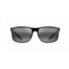Maui Jim Huelo Sunglasses Black Frame Polarized Gray Lens
