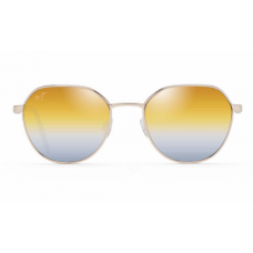 Maui Jim Hukilau Sunglasses Gold Frame Polarized Gold Gray Lens
