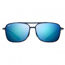 Maui Jim Kaupo Gap Sunglasses Black Frame Polarized Blue Lens
