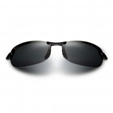 Maui Jim Makaha Sunglasses Black Frame Polarized Gray Lens