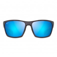 Maui Jim Makoa Sunglasses Black Frame Polarized Blue Lens