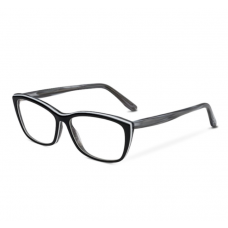 Maui Jim MJO2113 Acetate Eyeglasses Lens Clear Frame Black White Grey