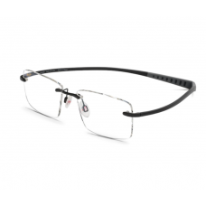 Maui Jim MJO2514 Rimless Eyeglasses Lens Clear Frame Gloss Black