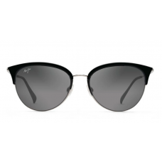 Maui Jim Olili Sunglasses Black Frame Polarized Gray Lens