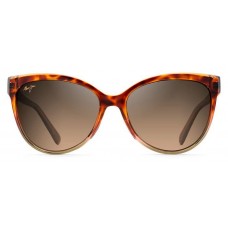 Maui Jim 'OLU 'OLU Sunglasses Brown Frame Polarized Brown Lens