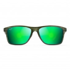 Maui Jim Onshore Sunglasses Olive Frame Polarized Green Lens