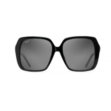 Maui Jim Poolside Sunglasses Black Frame Polarized Gray Lens