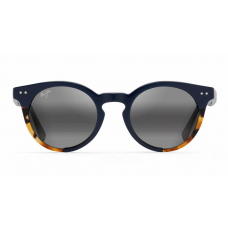 Maui Jim Upside Down Falls Sunglasses Navy Frame Polarized Gray Lens