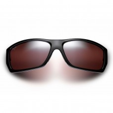 Maui Jim Wassup Sunglasses Black Frame Polarized Rose Lens