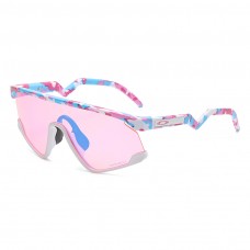 Oakley BXTR Sunglasses OO9280 Broken Flower Frame Prizm Pink Lense