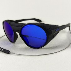 Oakley Clifden Sunglasses Matte Black Frame Prizm Blue Lense