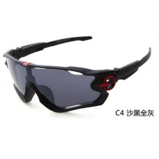 Oakley Jawbreaker Sunglasses black frame gray lens