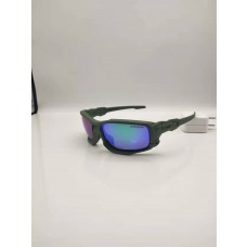 Oakley SI Shock Tube® Sunglasses OO9329 Black Frame Polarized Blue Green Lens