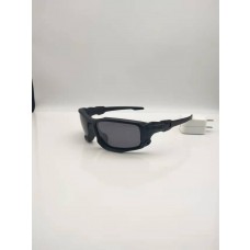 Oakley SI Shock Tube® Sunglasses OO9329 Black Frame Polarized Grey Lens