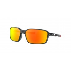 Oakley Siphon Sunglasses Crystal Black Frame Prizm Ruby Polarized Lens