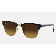 Ray Ban Clubmaster Collection Online Exclusives RB3016 Sunglasses Brown Black